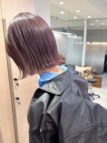 ロマリア 渋谷 渋谷宮益坂(Lomalia)&nbsp;乾かすだけでキマる髪/馴染むハイトーンラベンダーボブ