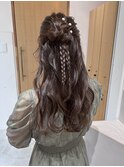 ハーフカチモリヘア
