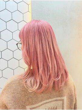 ヴィオットバイサロン(Viot by Salon) ブリーチ1～2回・ハイトーンカラー/ブルーピンクカラー