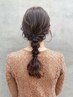 【個性的なヘアから王道可愛いヘアもお任せ＊】ヘアセット　￥6050