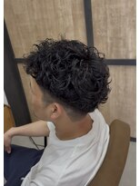 メンズギフト(men's GIFT)&nbsp;ツイストスパイラルスペインカールツーブロック刈り上げ