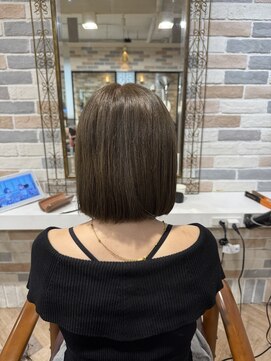 シエル 立川店(CIEL) 【CIEL×久光】カーキグレージュボブ