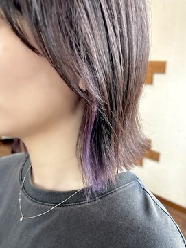 チェリーコークガーデン(CHERRYCOKEGARDEN) イヤリングカラー/ラベンダーバイオレット