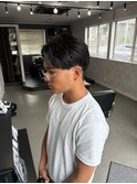 オールバックスタイル