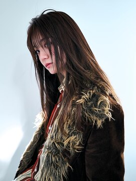 ロンドアンメゾン 原宿(Lond un Maison.) くびれヘア/アプリコットオレンジ/ハイライトカラー/レイヤー