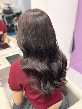 アール 横浜(R) 【cocona】ラベンダーカラー！ピンクラベンダー/髪質改善