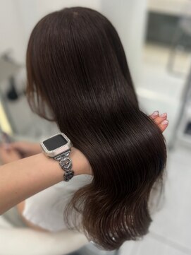 ラルム 新宿(LARME SHINJUKU) ☆ブリーチなしで叶う中明度ブラウン☆/韓国へア/髪質改善