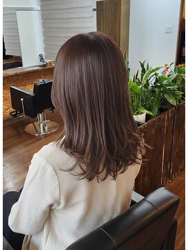 ソレイユ フィス店(Soleil) 伸ばしかけ　パーマ