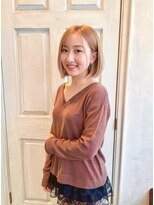 ロニカ 銀座(LOuNICA)&nbsp;大人ショート/小顔/ハイトーン/シースルーバング #銀座#東銀座