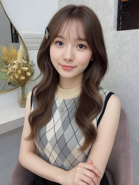 LOE【ロエ】大宮 イメチェン/アンブレラカラー/前髪/ピンクベージュ[大宮]