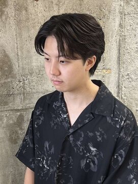 ニアウ 太田店(Niau) MEN’S HAIR/波巻きツイストスパイラル/リバースセンターパート