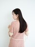 new【うる艶】髪質改善ストレート＋カット ￥22000～