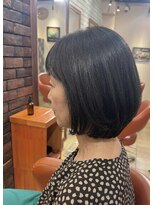 ヘアメイク フレンシア(hair make flencia) 柔らかな質感の大人ナチュラルボブ【238スタイル】