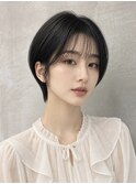 丸み_抜け感_大人韓国ショート