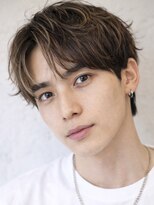 メイキー メンズ 本厚木(MA-IKI)&nbsp;フェザーショートラフパーマシースルーマッシュ/メイキー本厚木