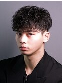 men'shair/波巻きツイストスパイラル/ニュアンスパーマ