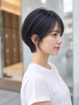 アッシュ 川崎店(Ash) 20代30代40代『耳かけ丸みショート』Ash川崎店