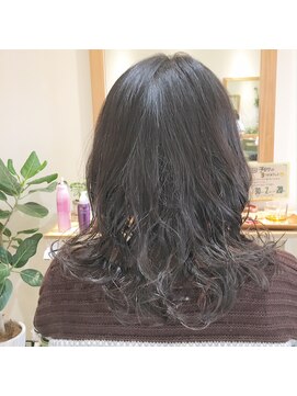 ナノハナ 鹿沼で唯一本格ヘッドスパが出来る美容室　女子力アップヘアー