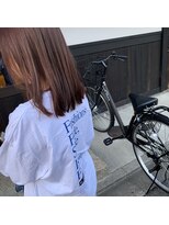 シーラス(cirrus)&nbsp;【mori担当】アプリコットブラウン20代/30代/40代/50代