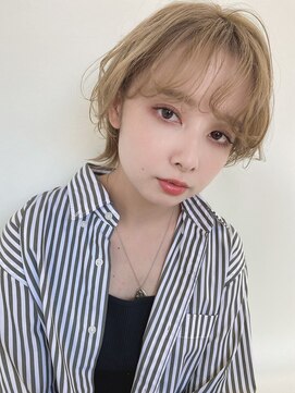 ルービック 梅田茶屋町(Rubik) Aラインボブ×ふわふわショート