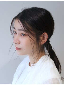 カラー(KOLOR) 大人タイトな一つ結び