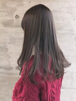 アース 三木店(HAIR & MAKE EARTH) 髪質改善トリートメント★グレージュ白髪染めロングウルフ