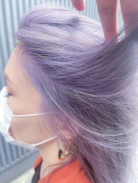 ボックスミコ(Box mico.) 【BOXmico.】透明感×ラベンダー×ハイトーン×退色綺麗です☆