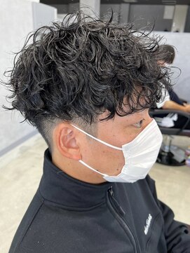 リット×ベリエ(Lit.×belier) 波巻きスパイラルツイストスパイラルパーママッシュメンズヘア