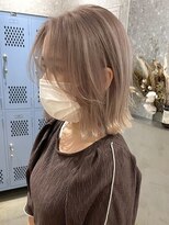 サンクプロジェクト(cinq PROJECT) ダブルカラーピンクベージュベージュカラーケアブリーチレイヤー