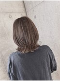 白髪ぼかしハイライト アッシュベージュ おおたかの森