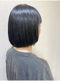 【岡町/ケアブリーチ】ブルーブラック