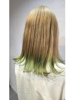 クロノス(KURONOSU)&nbsp;カーキベージュ／ライムカラー