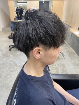 ニアウ 伊勢崎連取店(Niau) メンズマッシュツイストスパイラルパーマ