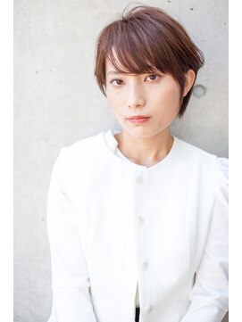 アッシュ 池袋店(Ash) 20代30代40代『キレイめショート』　　＃池袋駅