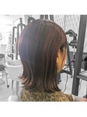 ハイライト×外ハネスタイル 【八千代・勝田台・佐倉】