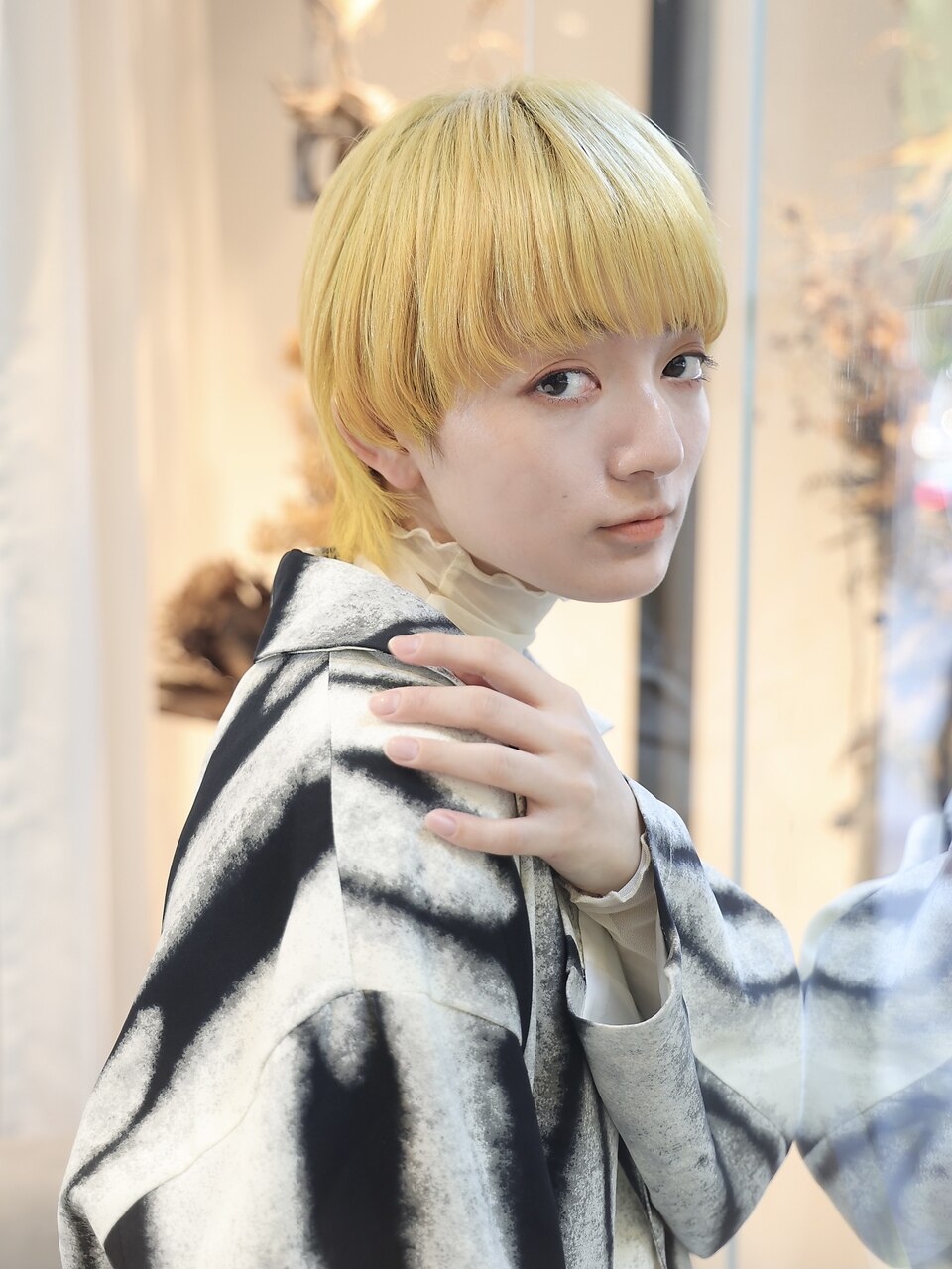 マッシュ様 mash short - 正面はもちろんサイドシルエットにもこだわって