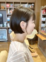 ヘアー ドレッサー パワードール(Hair Dresser)&nbsp;直毛さんにおすすめのショートボブ