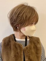 ロエン 西岡崎店(ROEN) 愛されショート大人ショートハイトーンくびレイヤー艶髪20代30代