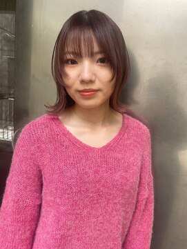 ガリカ 大名(Gallica) 【恒吉佐央理】顔まわりカットに透明感たっぷりラベンダーピンク