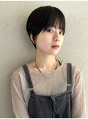 【マッシュショート×ダークブラウン】ハシムラアキト