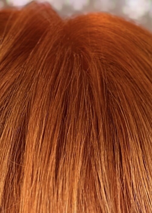 ブリーチ【Wカラー ] 明るい白髪染め 15トーン ディープオレンジ