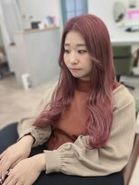 ヒョンミョン ライズバイレボ 取手店(hyon myon/RISE by REVO)&nbsp;レイヤーカット/デザインカラー/オリーブベージュ[取手/取手駅]