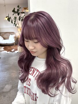 ヘアーデザインサロン スワッグ(Hair design salon SWAG) pink purple