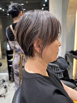ロンドエニカ 大宮(Lond enika) 黒髪ボブルフネビージュ小顔ワンレンスペインカール大宮