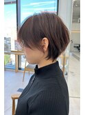 黒髪カタログ/ボブルフ/小顔に見せるヘア/ワンレン