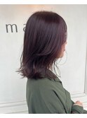 秋冬、リッチカシスカラー
