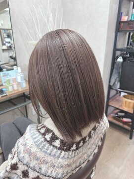 アルレン(Allen) ラベンダーベージュ【ブリーチ/宇都宮/白髪ぼかし/髪質改善】