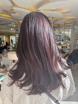 ヘアラウンジ ビーチ 青山 外苑前(hair lounge BEACH) ブリーチなしで作るチェリーピンクカラー