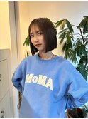 ぱつっとボブ