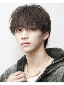 オーシャントーキョー 渋谷神南(OCEAN TOKYO) メンズシャドウパーマショートマッシュをブリーチなし